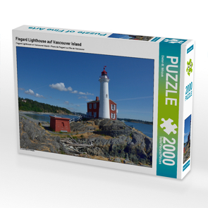 CALVENDO Puzzle Fisgard Lighthouse auf Vancouver Island 2000 Teile Lege-Größe 90 x 67 cm Foto-Puzzle Bild von Dieter-M. Wilczek