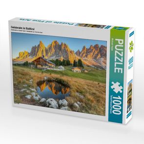 CALVENDO Puzzle Geisleralm in Südtirol 1000 Teile Lege-Größe 64 x 48 cm Foto-Puzzle Bild von Michael Valjak