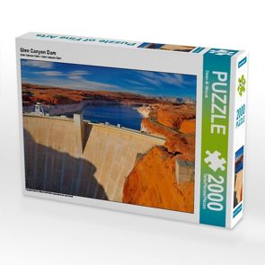 CALVENDO Puzzle Glen Canyon Dam 2000 Teile Lege-Größe 90 x 67 cm Foto-Puzzle Bild von Dieter-M. Wilczek