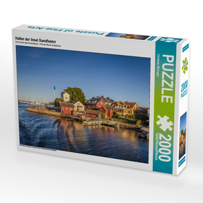 CALVENDO Puzzle Hafen der Insel Sandhamn 2000 Teile Lege-Größe 90 x 67 cm Foto-Puzzle Bild von Christian Müringer