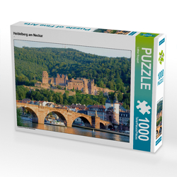 CALVENDO Puzzle Heidelberg am Neckar 1000 Teile Lege-Größe 64 x 48 cm Foto-Puzzle Bild von Lothar Reupert