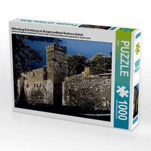 CALVENDO Puzzle Höhenburg Eckartsburg im Burgenlandkreis/Sachsen-Anhalt 1000 Teile Lege-Größe 64 x 48 cm Foto-Puzzle Bild von Flori0