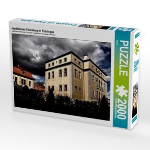 CALVENDO Puzzle Jagdschloss Ettersburg in Thüringen 2000 Teile Lege-Größe 90 x 67 cm Foto-Puzzle Bild von Flori0