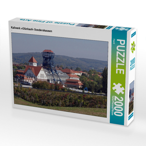 CALVENDO Puzzle Kaliwerk »Glückauf« Sondershausen 2000 Teile Lege-Größe 90 x 67 cm Foto-Puzzle Bild von Flori0