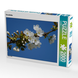 CALVENDO Puzzle Kirschblüte 2000 Teile Lege-Größe 90 x 67 cm Foto-Puzzle Bild von kattobello