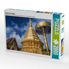 CALVENDO Puzzle Kloster Doi Suthep 2000 Teile Lege-Größe 90 x 67 cm Foto-Puzzle Bild von Christian Müringer