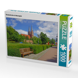 CALVENDO Puzzle Klosterkirche in Neuruppin 1000 Teile Lege-Größe 64 x 48 cm Foto-Puzzle Bild von Beate Bussenius