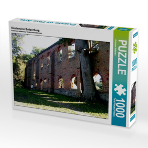 CALVENDO Puzzle Klosterruine Boitzenburg 1000 Teile Lege-Größe 64 x 48 cm Foto-Puzzle Bild von Andreas Mellentin