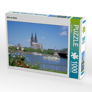 CALVENDO Puzzle Köln am Rhein 1000 Teile Lege-Größe 64 x 48 cm Foto-Puzzle Bild von Lothar Reupert