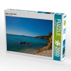 CALVENDO Puzzle Küste vor Ibiza Stadt 2000 Teile Lege-Größe 90 x 67 cm Foto-Puzzle Bild von Alexander Wolff
