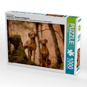 CALVENDO Puzzle Löwentanz – Rhodesian Ridgeback 1000 Teile Lege-Größe 64 x 48 cm Foto-Puzzle Bild von Sabrina Mischnik von Mischnik,  Sabrina