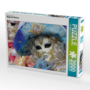 CALVENDO Puzzle Magie der Masken 2000 Teile Lege-Größe 90 x 67 cm Foto-Puzzle Bild von Udo Haafke