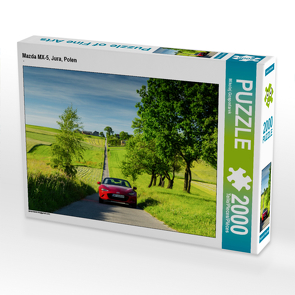 CALVENDO Puzzle Mazda MX-5, Jura, Polen 2000 Teile Lege-Größe 90 x 67 cm Foto-Puzzle Bild von Mikolaj Gospodarek