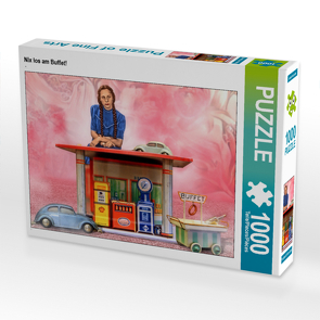 CALVENDO Puzzle Nix los am Buffet! 1000 Teile Lege-Größe 64 x 48 cm Foto-Puzzle Bild von N N