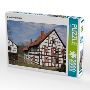 CALVENDO Puzzle Öl- und Graupenmühle 2000 Teile Lege-Größe 90 x 67 cm Foto-Puzzle Bild von Flori0