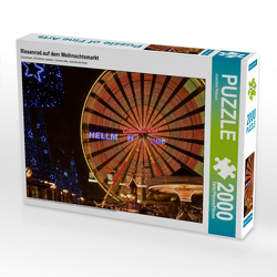 CALVENDO Puzzle Riesenrad auf dem Weihnachtsmarkt 2000 Teile Lege-Größe 900 x 670 cm Foto-Puzzle Bild von Joachim Petsch