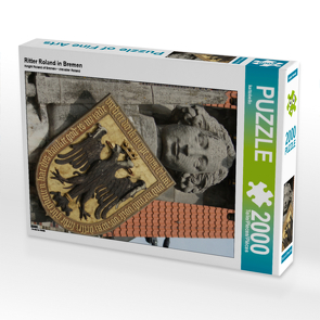 CALVENDO Puzzle Ritter Roland in Bremen 2000 Teile Lege-Größe 67 x 90 cm Foto-Puzzle Bild von kattobello