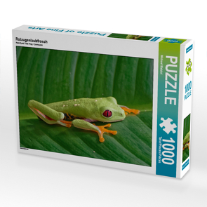 CALVENDO Puzzle Rotaugenlaubfrosch 1000 Teile Lege-Größe 64 x 48 cm Foto-Puzzle Bild von Michael Matziol