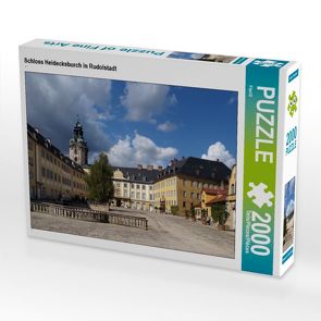CALVENDO Puzzle Schloss Heidecksburch in Rudolstadt 2000 Teile Lege-Größe 90 x 67 cm Foto-Puzzle Bild von Flori0
