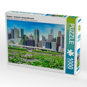 CALVENDO Puzzle Singapur – Asiatische Lifestyle Metropole 1000 Teile Lege-Größe 64 x 48 cm Foto-Puzzle Bild von Dieter Meyer