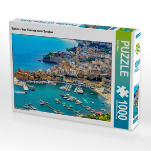 CALVENDO Puzzle Sizilien – Von Palermo nach Syrakus 1000 Teile Lege-Größe 64 x 48 cm Foto-Puzzle Bild von Dieter Meyer