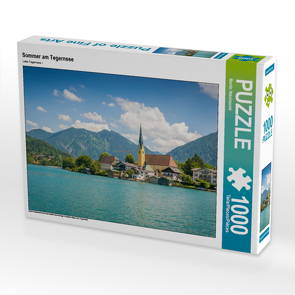 CALVENDO Puzzle Sommer am Tegernsee 1000 Teile Lege-Größe 64 x 48 cm Foto-Puzzle Bild von Martin Wasilewski