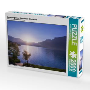 CALVENDO Puzzle Sonnenaufgang in Oberried am Brienzersee 2000 Teile Lege-Größe 90 x 67 cm Foto-Puzzle Bild von Stefanie und Philipp Kellmann