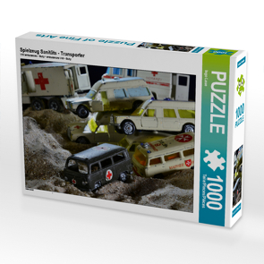 CALVENDO Puzzle Spielzeug Sanitäts – Transporter 1000 Teile Lege-Größe 64 x 48 cm Foto-Puzzle Bild von Ingo Laue