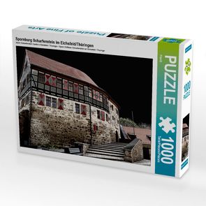 CALVENDO Puzzle Spornburg Scharfenstein im Eichsfeld/Thüringen 1000 Teile Lege-Größe 64 x 48 cm Foto-Puzzle Bild von Flori0