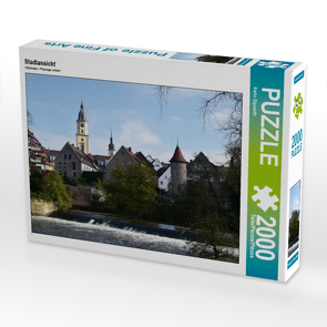 CALVENDO Puzzle Stadtansicht 2000 Teile Lege-Größe 90 x 67 cm Foto-Puzzle Bild von Karin Sigwarth