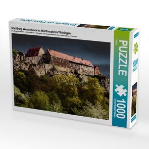 CALVENDO Puzzle Stadtburg Wendelstein im Wartburgkreis/Thüringen 1000 Teile Lege-Größe 64 x 48 cm Foto-Puzzle Bild von Flori0