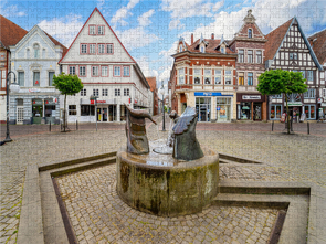 CALVENDO Puzzle Stadthagen Impressionen 1000 Teile Lege-Größe 640 x 480 cm Foto-Puzzle Bild von Dirk Meutzner