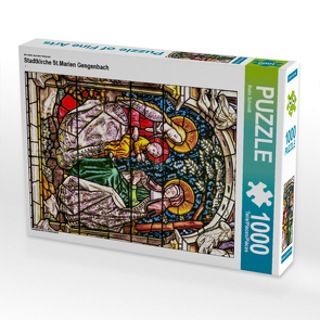 CALVENDO Puzzle Stadtkirche St.Marien Gengenbach 1000 Teile Lege-Größe 48 x 64 cm Foto-Puzzle Bild von Bodo Schmidt