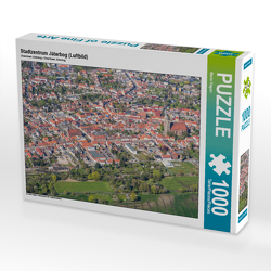 CALVENDO Puzzle Stadtzentrum Jüterbog (Luftbild) 1000 Teile Lege-Größe 64 x 48 cm Foto-Puzzle Bild von Mario Hagen
