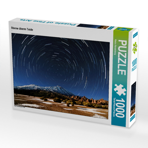 CALVENDO Puzzle Sterne überm Teide 1000 Teile Lege-Größe 64 x 48 cm Foto-Puzzle Bild von Raico Rosenberg