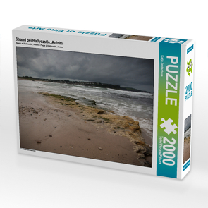 CALVENDO Puzzle Strand bei Ballycastle, Antrim 2000 Teile Lege-Größe 90 x 67 cm Foto-Puzzle Bild von Katja Jentschura