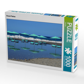 CALVENDO Puzzle Strand Plakias 1000 Teile Lege-Größe 64 x 48 cm Foto-Puzzle Bild von Sarnade