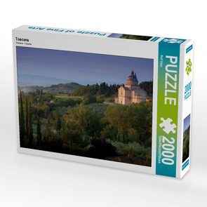 CALVENDO Puzzle Toscana 2000 Teile Lege-Größe 90 x 67 cm Foto-Puzzle Bild von Rolf Dietz