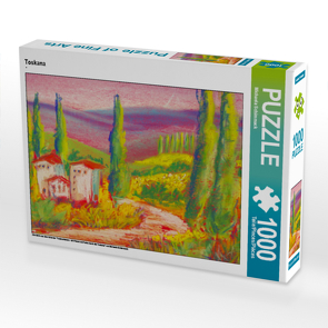 CALVENDO Puzzle Toskana 1000 Teile Lege-Größe 64 x 48 cm Foto-Puzzle Bild von Michaela Schimmack