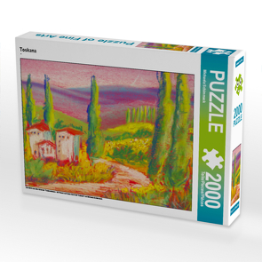 CALVENDO Puzzle Toskana 2000 Teile Lege-Größe 90 x 67 cm Foto-Puzzle Bild von Michaela Schimmack