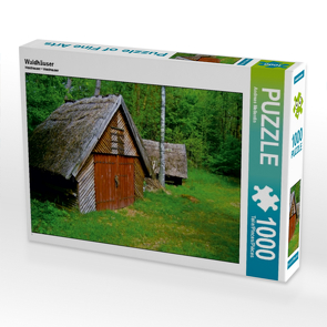 CALVENDO Puzzle Waldhäuser 1000 Teile Lege-Größe 64 x 48 cm Foto-Puzzle Bild von Andreas Mellentin