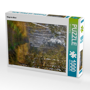 CALVENDO Puzzle Wege im Moor 1000 Teile Lege-Größe 48 x 64 cm Foto-Puzzle Bild von Gero von Kitzing