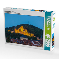 CALVENDO Puzzle Wertheim, Burg Wertheim 2000 Teile Lege-Größe 90 x 67 cm Foto-Puzzle Bild von N N