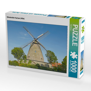 CALVENDO Puzzle Windmühle Hartum (Hille) 1000 Teile Lege-Größe 64 x 48 cm Foto-Puzzle Bild von Olaf Schulz