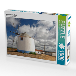 CALVENDO Puzzle Windmühle in Rogil 1000 Teile Lege-Größe 64 x 48 cm Foto-Puzzle Bild von Marion Meyer @ Stimmungsbilder1
