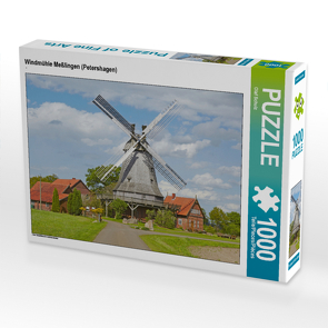 CALVENDO Puzzle Windmühle Meßlingen (Petershagen) 1000 Teile Lege-Größe 64 x 48 cm Foto-Puzzle Bild von Olaf Schulz