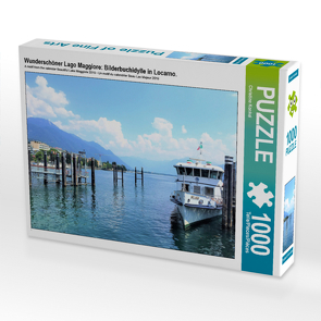 CALVENDO Puzzle Wunderschöner Lago Maggiore: Bilderbuchidylle in Locarno. 1000 Teile Lege-Größe 64 x 48 cm Foto-Puzzle Bild von Christine Konkel