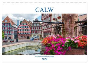 Calw – Die Hermann-Hesse-Stadt (Wandkalender 2024 DIN A2 quer), CALVENDO Monatskalender von Bartruff,  Thomas