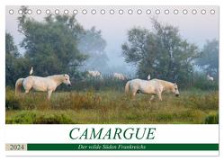 Camargue – Der wilde Süden Frankreichs (Tischkalender 2024 DIN A5 quer), CALVENDO Monatskalender von Schikore,  Martina