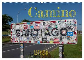 Camino 2024 (Wandkalender 2024 DIN A2 quer), CALVENDO Monatskalender von Behr,  Raik